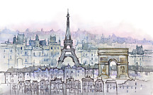 Tapeta Paris France 29178 - vliesová